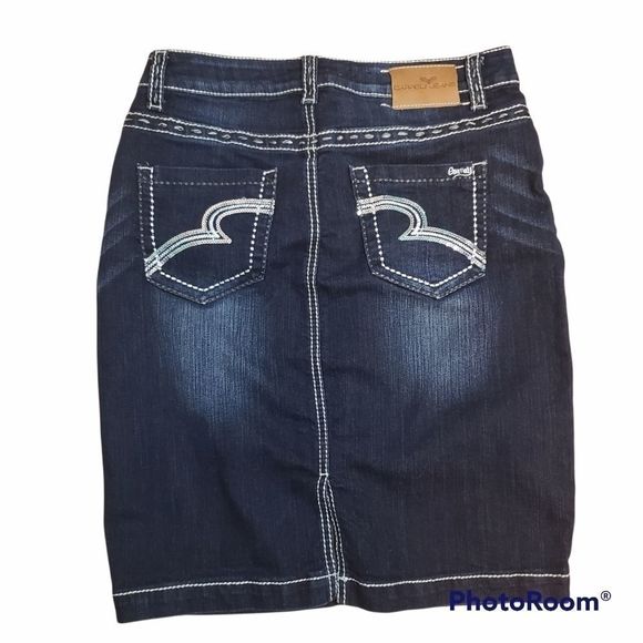 Like New Carreli Jen Jean Skirt Size 29 - Picture 2 of 7